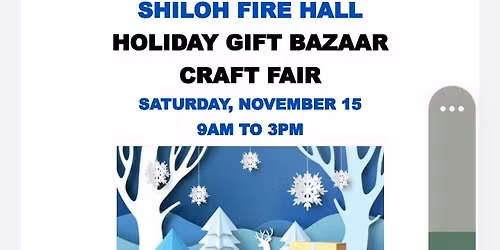 Holiday Gift Bazaar and Craft Fair