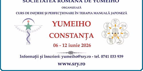 Constan\u021ba, 6-12 iunie 2026, curs ini\u021biere \u0219i perfec\u021bionare \u00een Terapia Manual\u0103 Japonez\u0103 Yumeiho