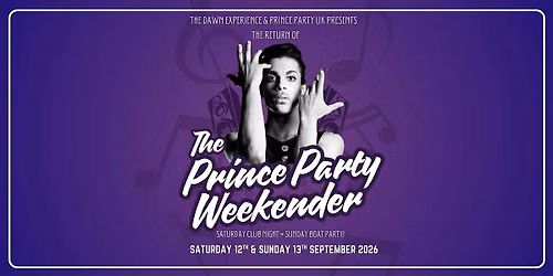 The Prince Party Weekender 2026 VIP (Club + Boat)