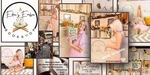 Eden's Ember Bookshop Mini Sessions w\/ My Girl Photography