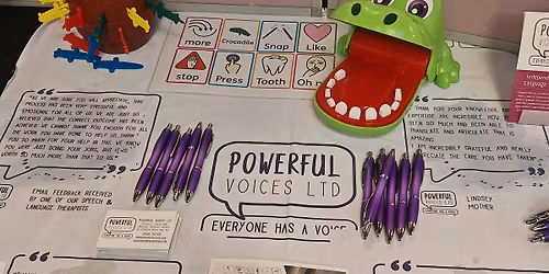 Quieter Speech and language therapy spring themed group Northampton 11.30am