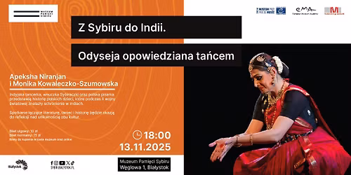 Z Sybiru do Indii. Odyseja opowiedziana ta\u0144cem \u2013 spotkanie autorskie