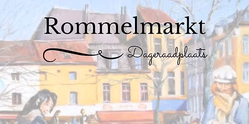 Rommelmarkt Dageraadplaats 13 september 2026
