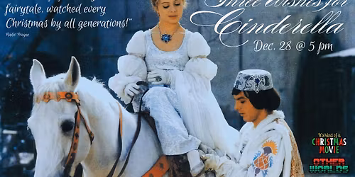 Timeless Czech fantasy THREE WISHES FOR CINDERELLA (1973)