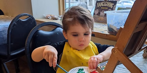 Preschool Open Art Stations & Sensory Play