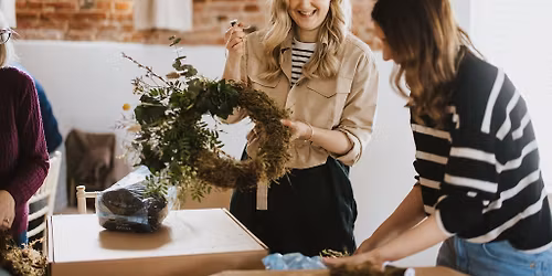Spring Wreath Workshop with Seaholly Floral Design