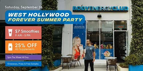 West Hollywood Forever Summer Party
