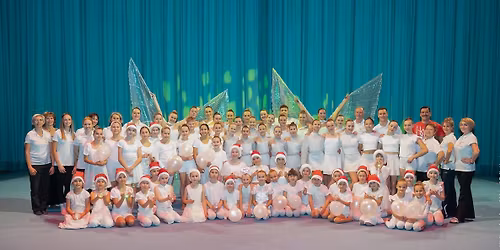 Sportakrobatische Weihnachtsshow 