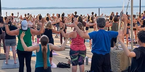 Sunset Yoga on The Edgewater Grand Plaza