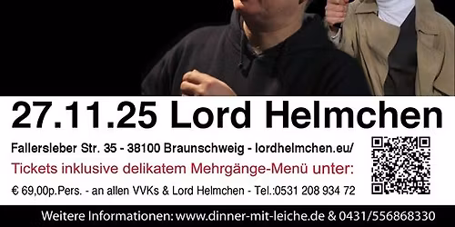 27.11. Dinner mit Leiche - Mord f\u00fcr Mord im Lord Helmchen