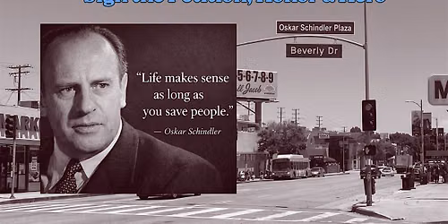 Sign Petition! New Oskar Schindler Street Sign