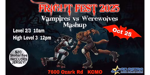 Fright Fest 2025  Vampires vs Werewolves Juniors Mashup