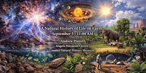 Talk: A Natural History of Life on Earth by Andrew Planet