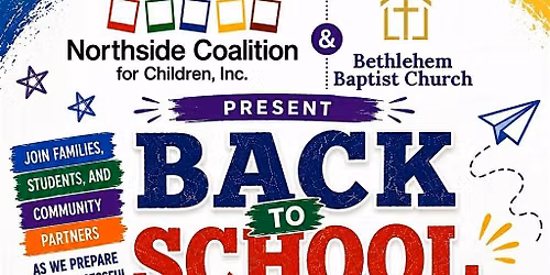 VENDORS Only Registration:18th Annual Citywide Back to School Rally