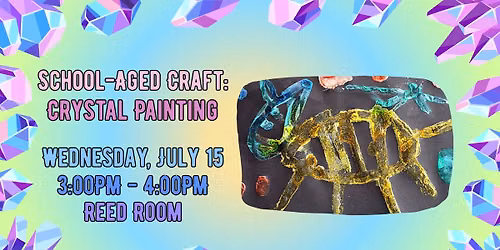 School-Aged Craft: Crystal Painting