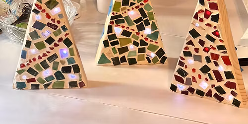 Mosaic light up tree workshop