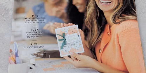 Saturday Paper Craft Buffet\/ Workshop