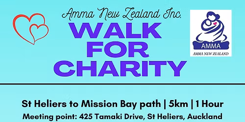 Amma New Zealand Inc's Walk for Charity - Auckland on 23 Nov 2025