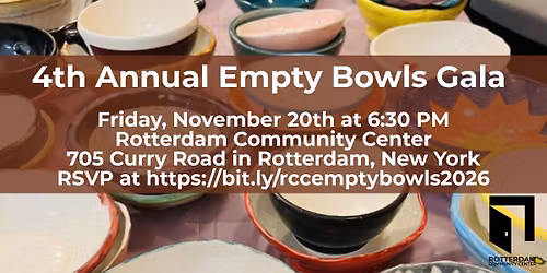 Fourth Annual Empty Bowls Gala
