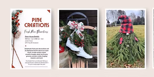 Pine Creations: Fresh Pine Holiday Decor Sale