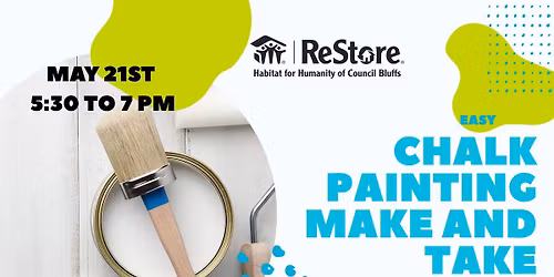 Ladies Nite Out Make and Take:  Easy Chalk Painting! 