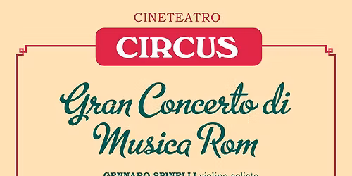 Gran Concerto di Musica Rom