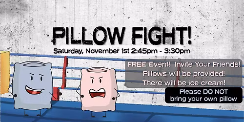 FREE Pillow Fight!