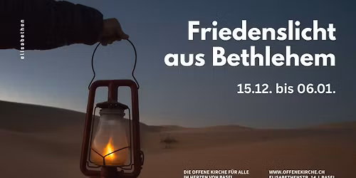 Friedenslicht aus Bethlehem