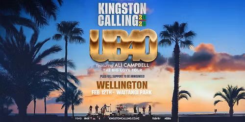 Kingston Calling presents UB40 with Ali Campbell - Wellington