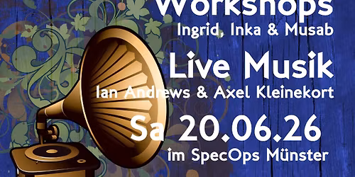 BLUES Social Dance \/ Live Musik \/ Tanz Workshops @ SpecOps M\u00fcnster