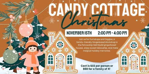 Candy Cottage Christmas