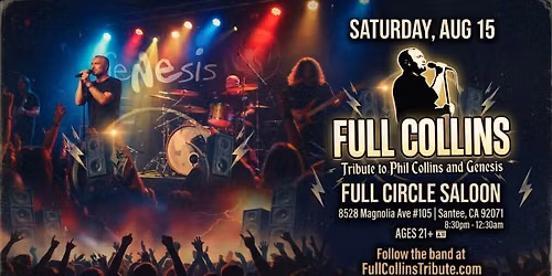 Full Collins 1st Time Live at Full Circle in Santee!