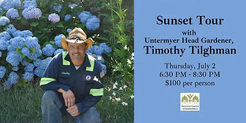 2026 Sunset Tour with Timothy Tilghman