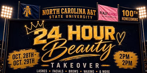 GHOE 100th Homecoming 24 HOUR BEAUTY TAKEOVER 