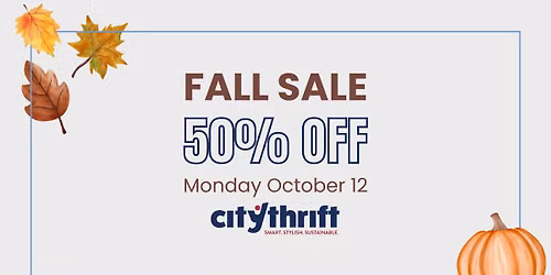 50% off Fall Sale