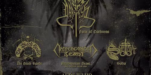 FORCE OF DARKNESS - NECRONOMICON BEAST - THE BLACK SPADE - SVLFVR