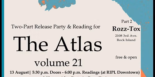 THE ATLAS 21 Release Party & Reading