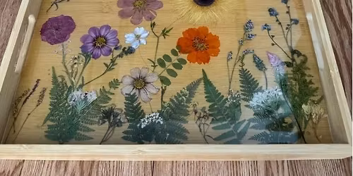 Resin & Oracle Readings - Pressed Flower & Resin Trays