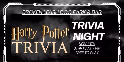 Trivia Night: Harry Potter Edition