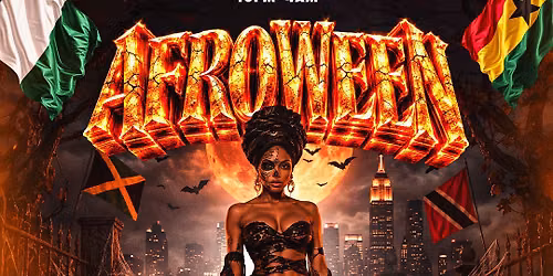 AFROWEEN \ud83c\udf83 | 1HR OPEN BAR | Afro-Caribbean Halloween Party