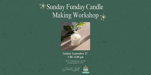 Sunday Funday Candle Making Workshop at The Dutch Light