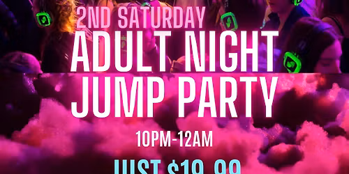 Adult Night 2nd Saturdays At Sky Zone Clearwater