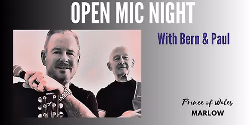 Bern and Paul's Open Mic Night