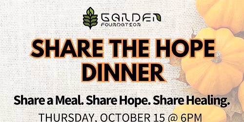 Share The Hope Dinner