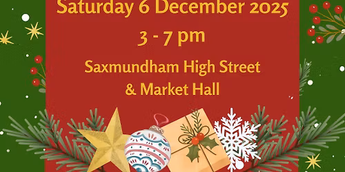 Saxmundham Christmas Fayre 2025