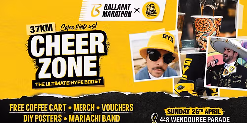 GYG CHEERZONE @ Ballarat Marathon