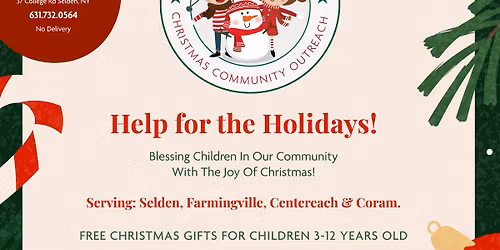 "Joy for Kids" Christmas community outreach
