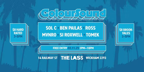 ColourSound Courtyard at The Lass