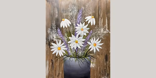 Rustic Daises Ages 8+ @ Happily Painted Studio