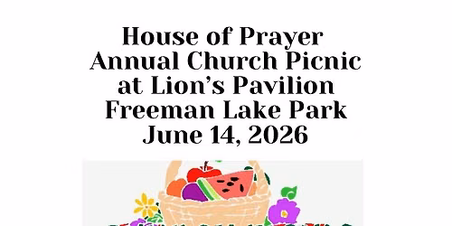 Annual Outdoor Worship & Church Picnic 